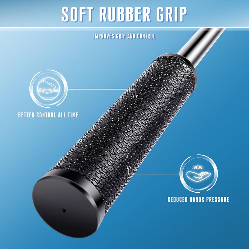 Champkey Upgraded Auto-Locking Golf Ball Retriever Performance Version - Thicken Telescopic Shaft Golf Ball Picker - High Durability and Stability Golf Retriever - Image 5